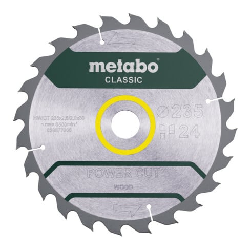 Lama Metabo "power cut wood - classic" in cartone