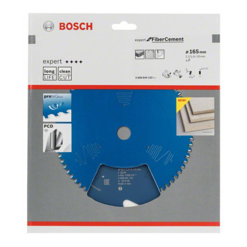 Bosch Lama per sega circolare Expert for Fibre Cement 165 x 20 x 2,2 mm 4