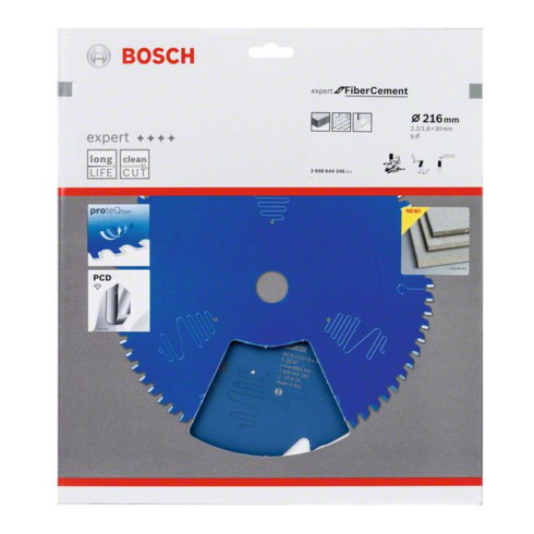 Bosch Lama per sega circolare Expert for Fibre Cement 216 x 30 x 2,2 mm 6