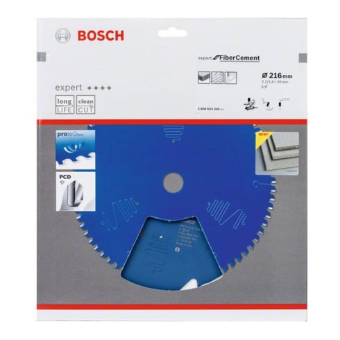 Bosch Lama per sega circolare Expert for Fibre Cement 216 x 30 x 2,2 mm 6