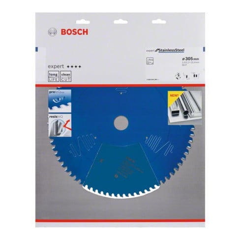 Bosch Lama per sega circolare Expert for Stainless Steel 305x25,4x2,5x80