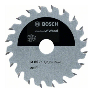 Bosch Lama circolare Standard for Wood, per sega a batteria