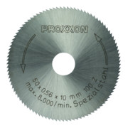 Proxxon Lama per sega circolare, HSS, 50mm (100 denti)
