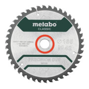 Metabo Lama per sega "precision cut wood - classic", 165x1,8/1,2x20 Z42 WZ 5°