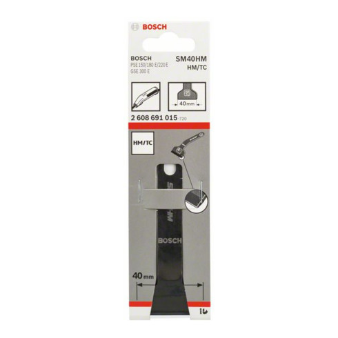 Bosch Raschietto SM 40 HM con protezione lama 40mm