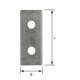 Edessö Lama reversibile HW 24 x 12 x 1,5mm adatta per 132232008-1
