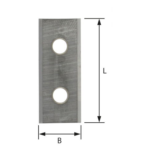 Edessö Lama reversibile HW 50 x 10 x 1,5mm adatta per 130014112