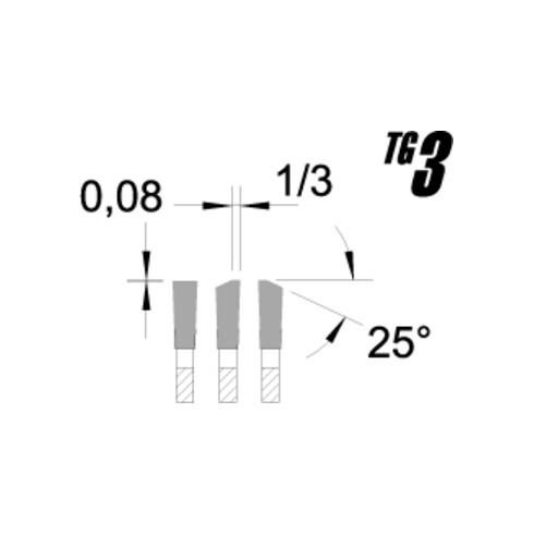 Edessö Lama SILBERPFEIL HIGH PERFORMANCE DryCutter EVOLUTION, lunga durata, HW 355x2,4/2,0x25,4 Z=90 GZ