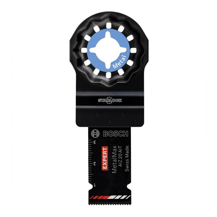 Lame Bosch Expert MetalMax AIZ 20 AIT pour outils multifonctions, 40 x 20 mm