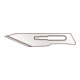 Lame de scalpel Martor n° 1031 sur carte SB-1