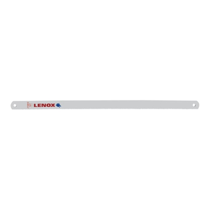 Lame de scie à métaux L.300mm bi-métal denture progressive 24 dpp LENOX