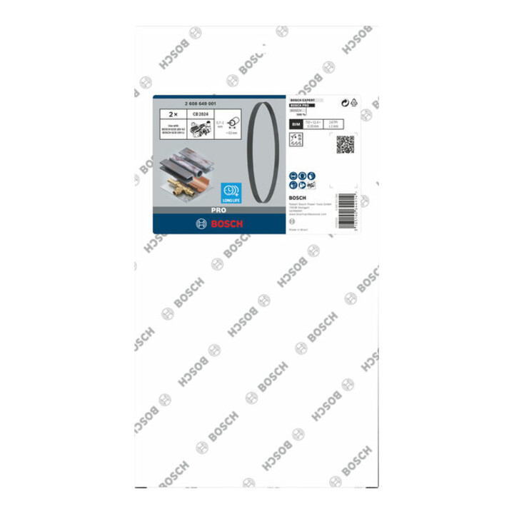 Lame de scie à ruban CB 2824 BIM, 24 tpi CB 2824 BIM