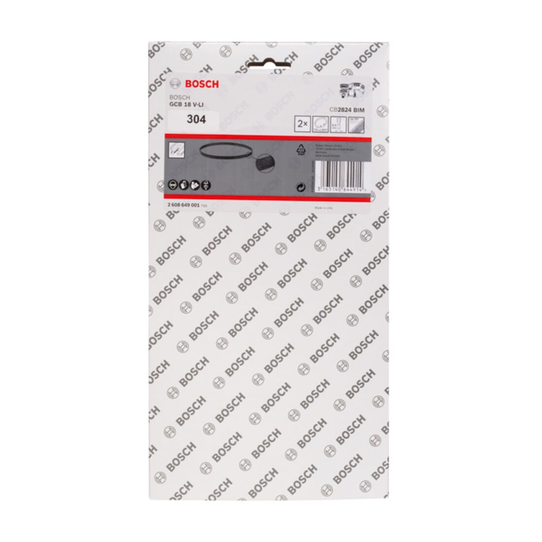 Lame de scie à ruban CB 2824 BIM, 24 tpi CB 2824 BIM