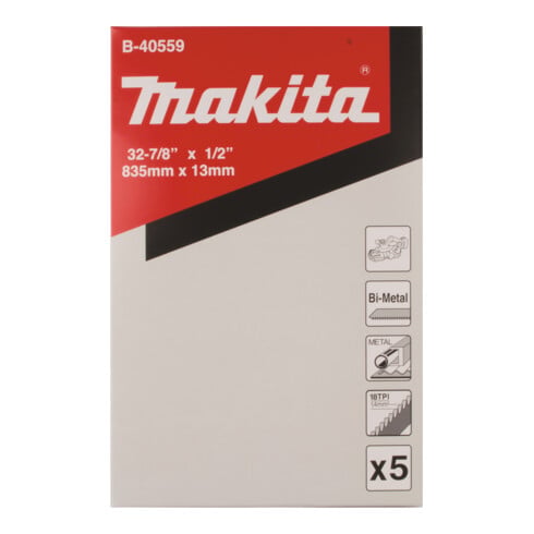 Lame de scie à ruban Makita 18Z BIMk (B-40559)