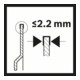 Lame de scie à segment au carbure RIFF Bosch MATI 68 RT3 68 x 30 mm-5