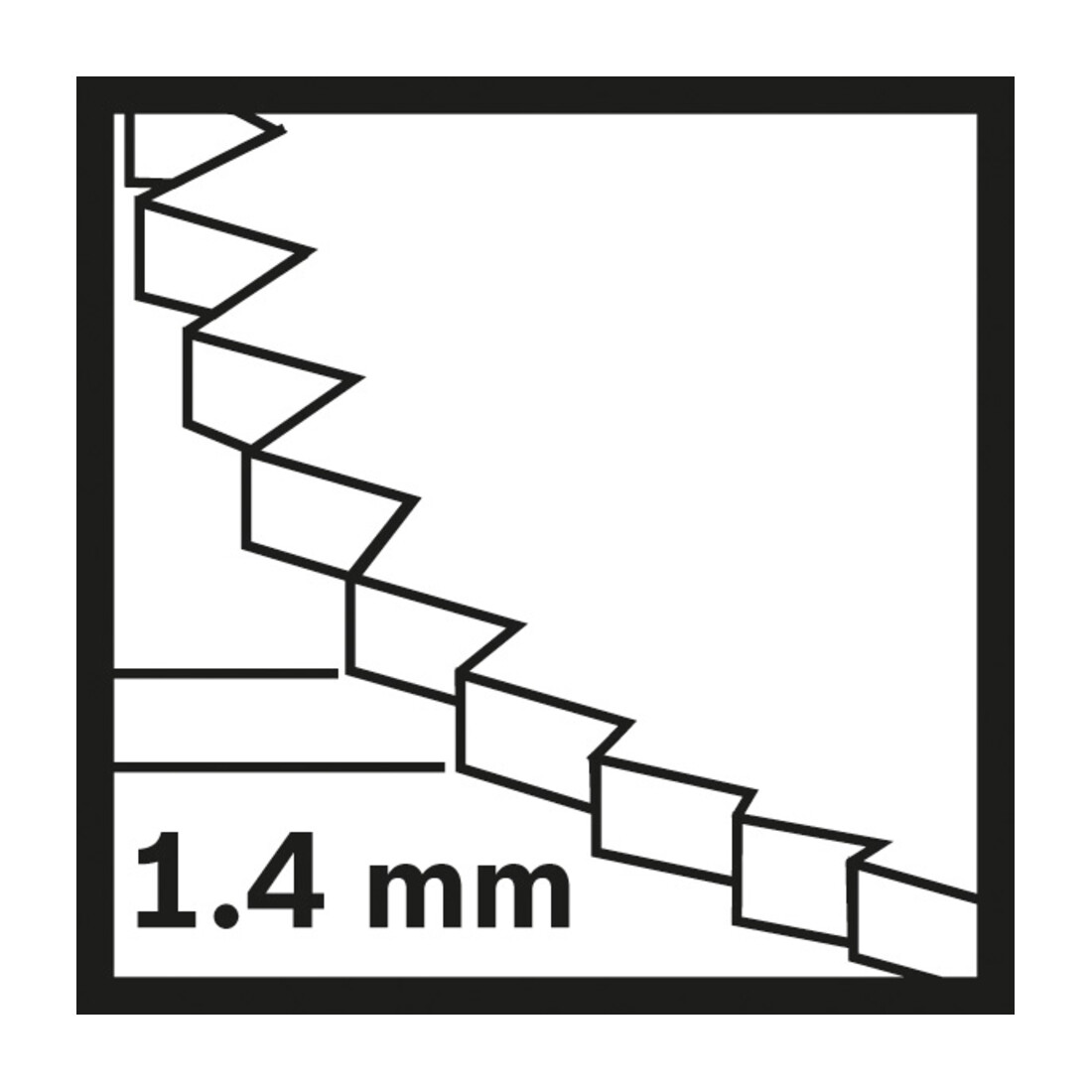 Lame de scie à segment Bosch ACZ 85 EC Bois, HCS, 85 mm