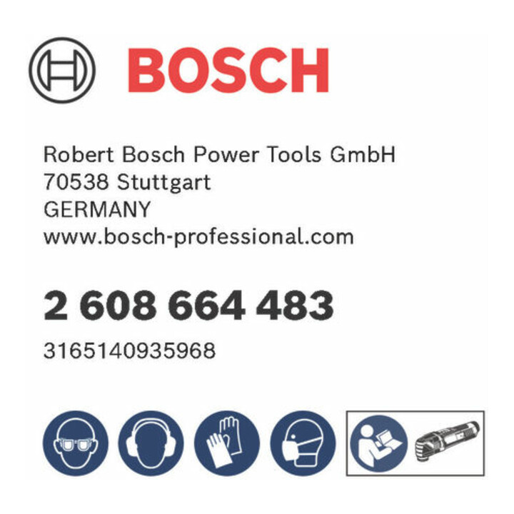 Lame de scie à segment Bosch ACZ 85 EC Bois, HCS, 85 mm
