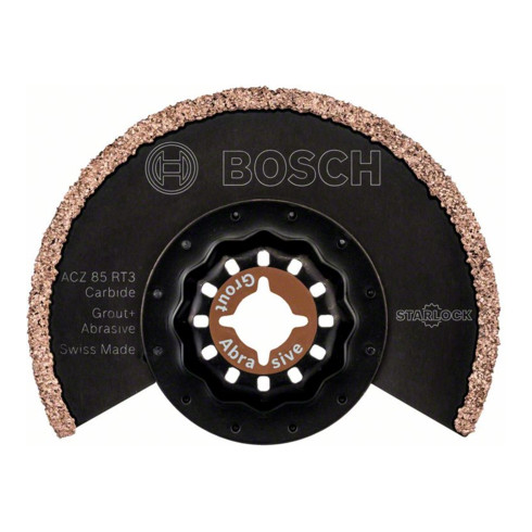 Lame de scie à segment Bosch ACZ 85 RT, HM-RIFF, 85 mm