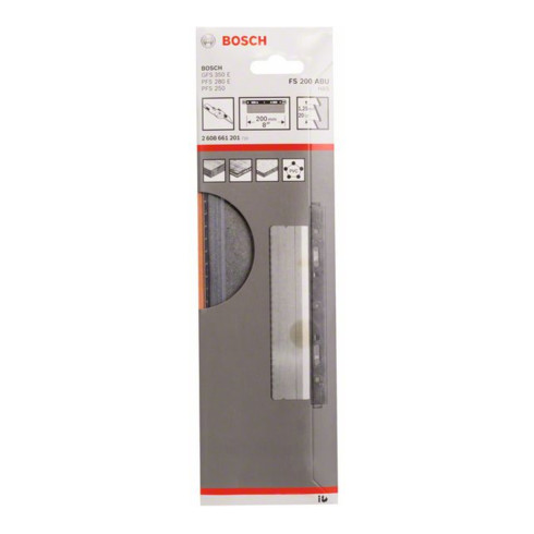 Lame de scie affleurante Bosch FS 200 ABU HAS 200 mm 1,25 mm