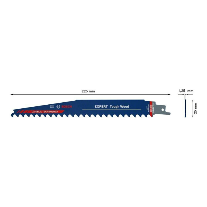 Lame de scie alternative Bosch Expert 'Tough Wood' S 1142 KHM