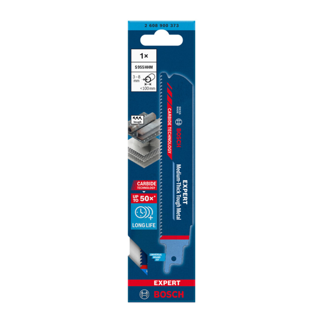 Lame de scie alternative Bosch Expert "Medium-Thick Tough Metal" S 955 HHM