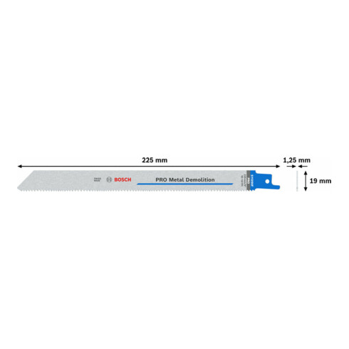 Lame de scie alternative Bosch S 1125 VF, Heavy for Metal