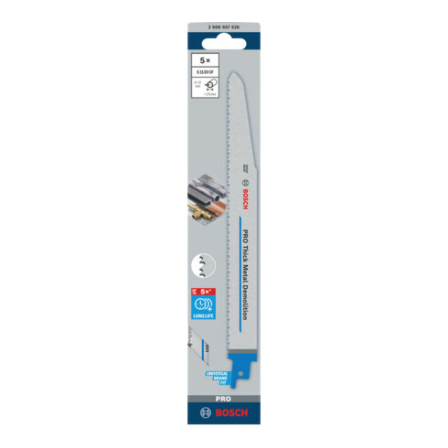 Lame de scie alternative Bosch PRO S1130CF SSB Set