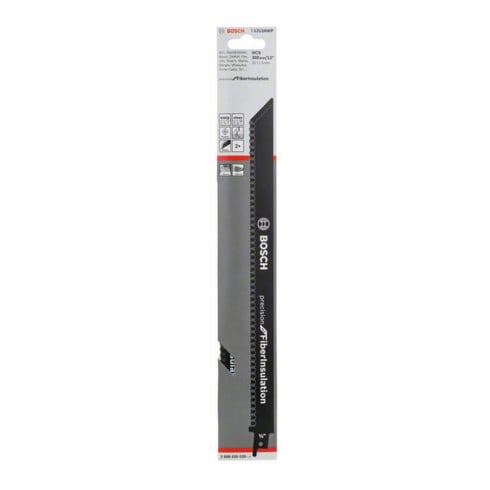 Lame de scie alternative Bosch S 1213 AWP, Précision pour FiberInsulation