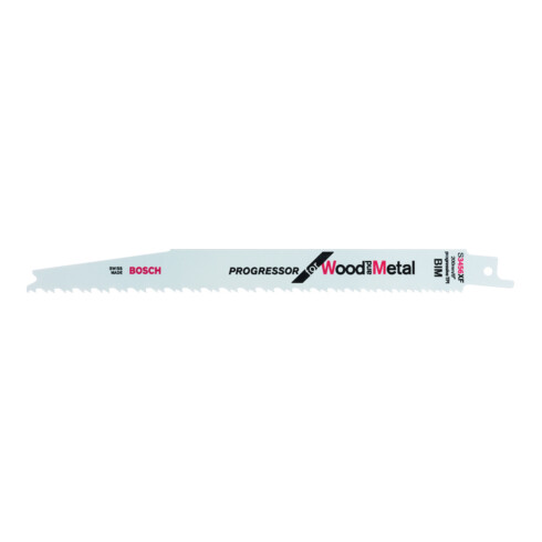 Lame de scie alternative Bosch S 3456 XF, Progressor pour bois et métal