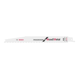 Bosch Lame de scie sabre S 3456 XF, Progressor pour bois et métal