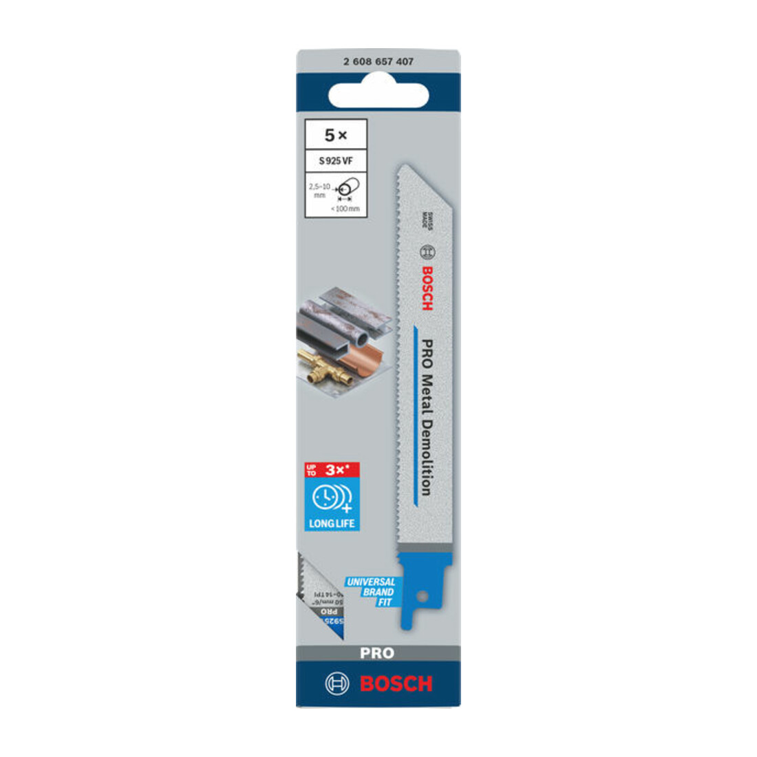 Lame de scie alternative Bosch S 925 VF, Heavy for Metal