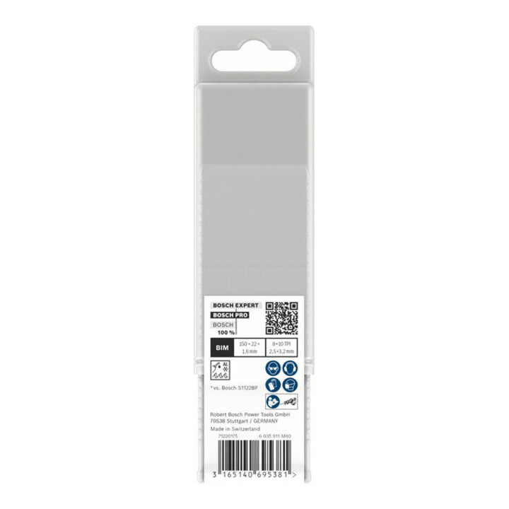 Lame de scie alternative Bosch S 930 CF, Endurance pour métaux lourds