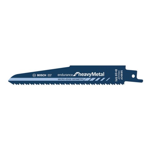 Lame de scie alternative Bosch S 930 CF, Endurance pour métaux lourds
