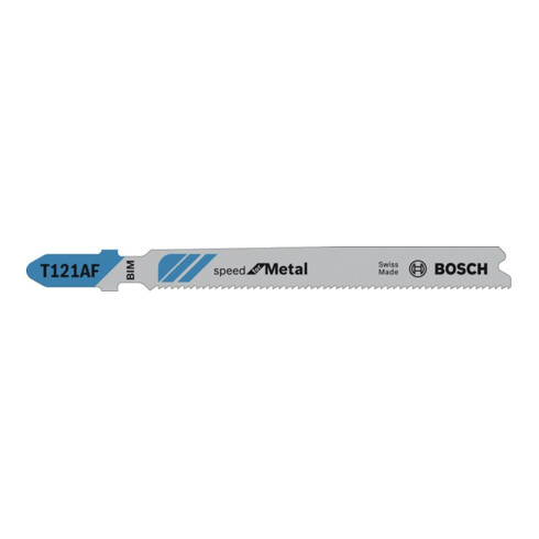 Lame de scie alternative Bosch T 121 AF Speed pour métal, tôlerie