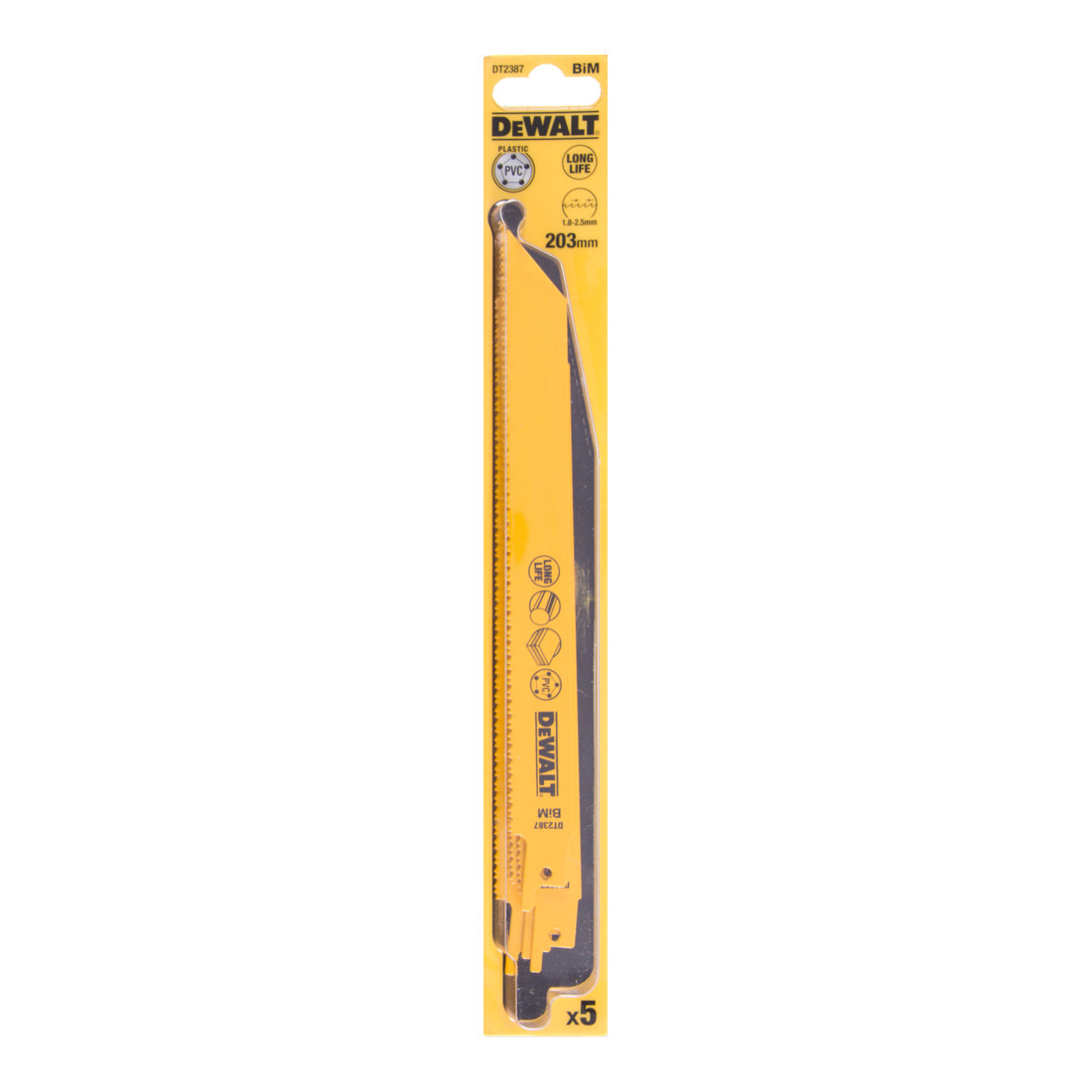 Lame de scie alternative DEWALT BIM Uni 203 mmk DT2387-QZ