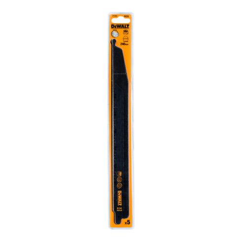 Lame de scie alternative DeWalt HCS bois 5 pièces Bois