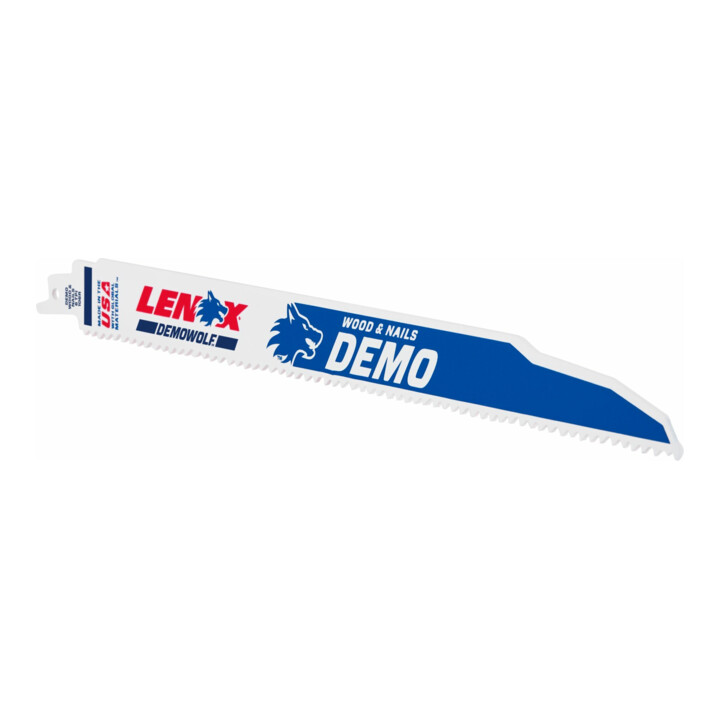Lame de scie alternative LENOX BIM pour travaux de démolition 305 x 22 x 1,6 mm