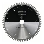 Lame de scie circulaire Bosch Norme pour l'aluminium pour les scies à table sans fil