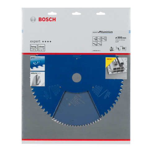 Lame de scie circulaire BOSCH expert for Aluminium 305 mm