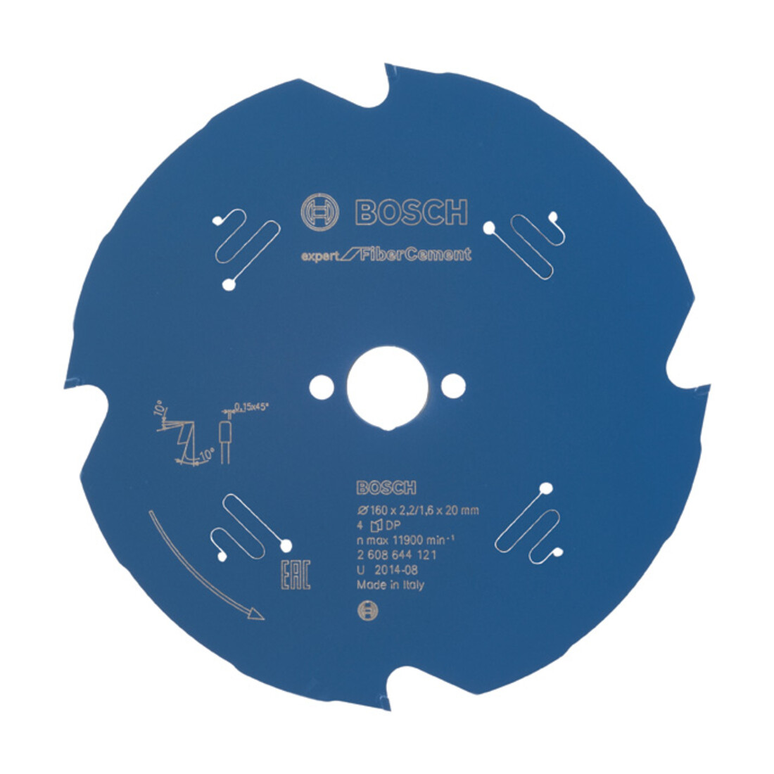 Lame de scie circulaire Bosch Expert for Fibre Cement 160 x 20 x 2,2 mm 4