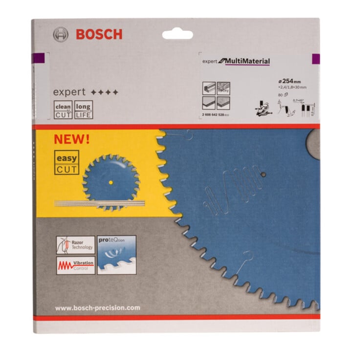Lame de scie circulaire Bosch expert for MultiMaterial 254 mm