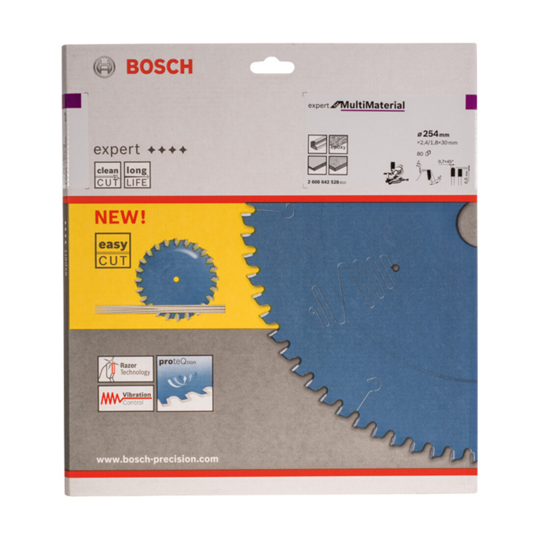 Lame de scie circulaire Bosch expert for MultiMaterial 254 mm