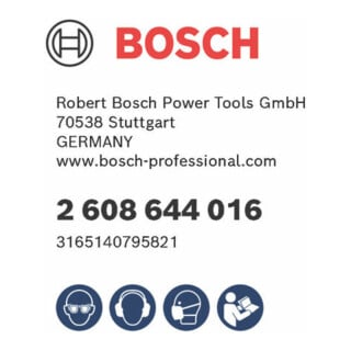 Lame de scie circulaire Bosch Expert Holz Pour les scies circulaires à main et à coupe plongeante