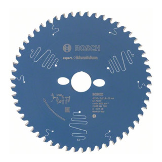 Lame de scie circulaire Bosch Expert Aluminium Pour les scies à onglet, les scies à onglet et les scies à panneaux 30 mm