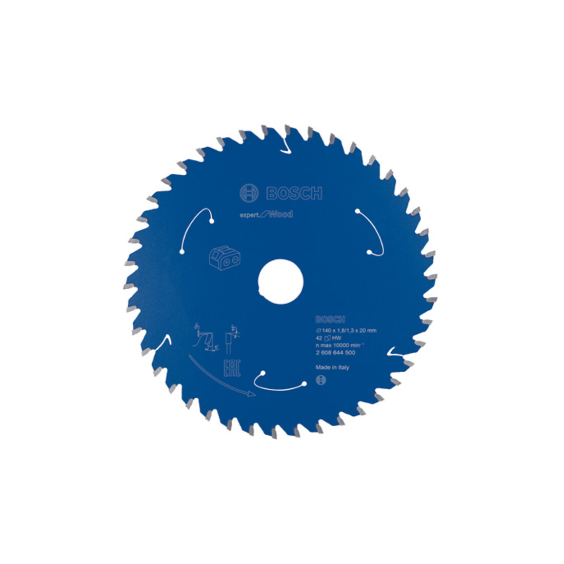 Lame de scie circulaire Bosch Expert pour bois 140 x 1,8/1,3 x 20 42 dents