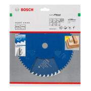 Lame de scie circulaire Bosch Expert pour bois 190 x 30 x 2,0 mm 40-2