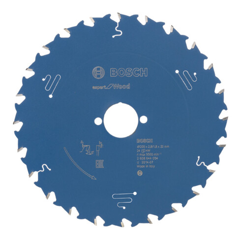Lame de scie circulaire Bosch Expert pour bois 200 x 32 x 2,8 mm 24