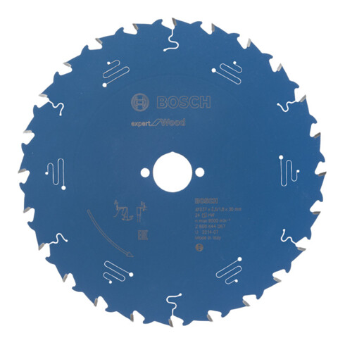Lame de scie circulaire Bosch Expert pour bois 237 x 30 x 2,5 mm 24
