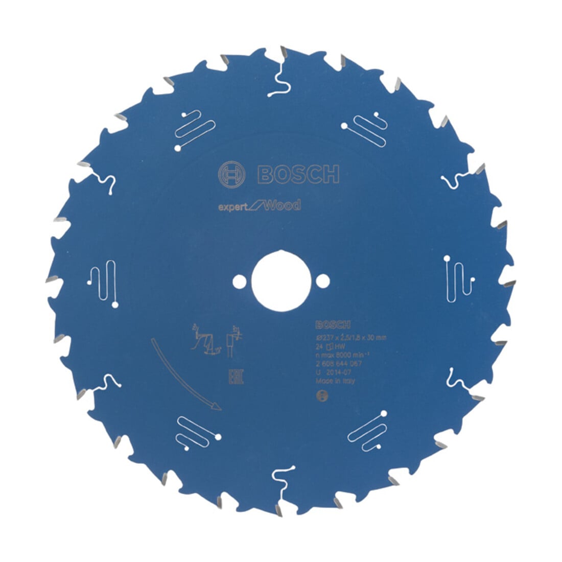 Lame de scie circulaire Bosch Expert pour bois 237 x 30 x 2,5 mm 24