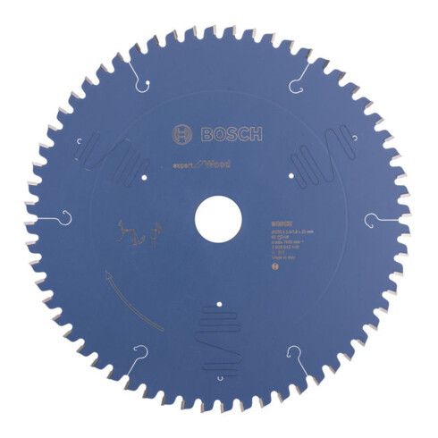 Lame de scie circulaire Bosch Expert pour bois 250 x 30 x 2,4 mm 60